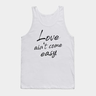 Love Romance Single Saying Tank Top